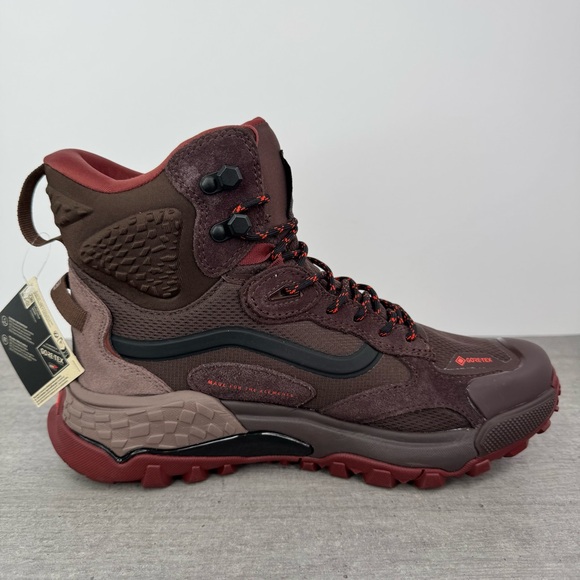 Vans Crestline GORE-TEX MTE Waterproof Boots - Burgundy - Men\'s 8, 10.5, 11, 12 main image 5